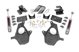 71630 | Lowering Kit | Knuckle | 2"FR | 4"RR  Chevy/GMC 1500 (14-18)