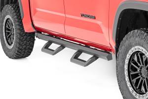 Rough Country - 72001 | Rough Country SR2 Adjustable Aluminum Steps For Crew Cab Toyota Tundra 2WD/4WD | 2022-2023 - Image 4