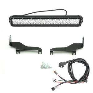 ZROADZ - Z325661-KIT | ZROADZ Front Bumper Center LED Kit with (1) 20 Inch LED Straight Double Row Light Bar (2010-2014 Ford Raptor) - Image 2