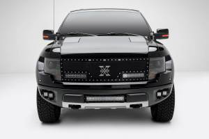 ZROADZ - Z325661-KIT | ZROADZ Front Bumper Center LED Kit with (1) 20 Inch LED Straight Double Row Light Bar (2010-2014 Ford Raptor) - Image 7