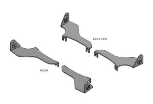 ZROADZ - Z325662-KIT | ZROADZ Front Bumper Top LED Kit with 40 Inch LED Curved Double Row Light Bar (2017-2020 Ford Raptor) - Image 7