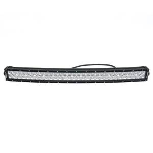 ZROADZ - Z327871-KIT | ZROADZ Front Bumper Center LED Kit with (1) 30 Inch LED Curved Double Row Light Bar (2010-2017 Nissan Patrol) - Image 4