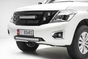 ZROADZ - Z327871-KIT | ZROADZ Front Bumper Center LED Kit with (1) 30 Inch LED Curved Double Row Light Bar (2010-2017 Nissan Patrol) - Image 9