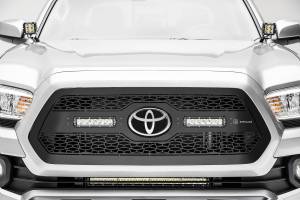 ZROADZ - Z329512 | ZROADZ Front Bumper Center LED Bracket to mount 20 Inch LED light bar (2018-2023 Tacoma) - Image 8