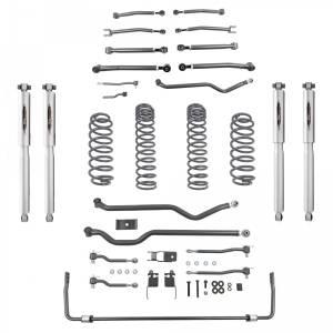 153204TPS | Belltech 4 Inch Complete Suspension Lift Kit with Trail Performance Shocks & Sway Bar (2020-2023 Wrangler JL Unlimited 4WD)