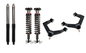 Cognito Motorsports - 210-P1140 | Cognito 1-Inch Performance Leveling Kit With Elka 2.0 IFP Shocks (2019-2024 Silverado Trail Boss, Sierra AT4 1500 4WD) - Image 2