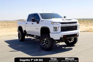 Cognito Motorsports - 210-P1183 | Cognito 7-Inch Premier Lift Kit with Elka 2.5 Reservoir Shocks (2020-2024 Silverado/Sierra 2500/3500 2WD/4WD) - Image 2