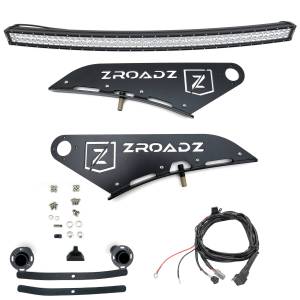 ZROADZ - Z334521-KIT-C | ZROADZ Front Roof LED Kit with (1) 50 Inch LED Curved Double Row Light Bar (2009-2018 Ram 1500 | 2010-2018 Ram 2500, 3500) - Image 2