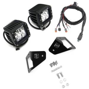 ZROADZ - Z334811-KIT | ZROADZ Front Roof Side LED Kit with (2) 3 Inch LED Pod Lights (2007-2018 Wrangler JK) - Image 1