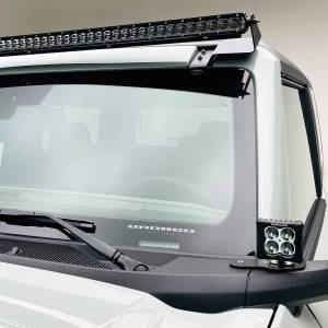 ZROADZ - Z335411-KIT | ZROADZ Front Roof LED Kit with (1) 50 Inch LED Straight Single Row Slim Light Bar (2021-2023 Bronco) - Image 8