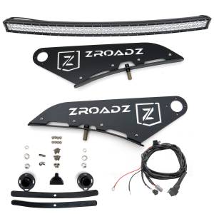 ZROADZ - Z335662-KIT-C | ZRAODZ Front Roof LED Kit, Incl 52 Inch LED Curved Double Row Light Bar (2015-2023 F150, Raptor) - Image 2