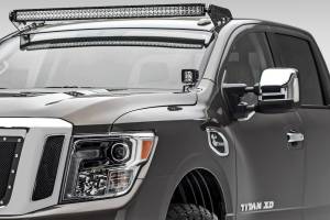 ZROADZ - Z337581 | ZROADZ Front Roof LED Bracket to mount (1) 50 Inch Curved LED Light Bar (2016-2019 Titan) - Image 2