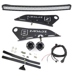 Z339401-KIT-C | ZROADZ Front Roof LED Kit with 40 Inch LED Curved Double Row Light Bar (2005-2023 Tacoma)