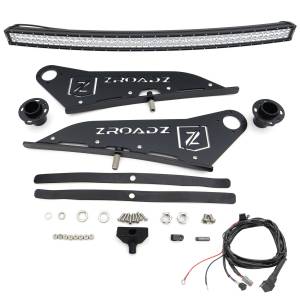 ZROADZ - Z339641-KIT-C | ZROADZ Front Roof LED Kit with 50 Inch LED Curved Double Row Light Bar (2007-2021 Tundra) - Image 2