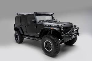 ZROADZ - Z344813-KIT | Hood Hinge LED Kit with (1) 20 Inch and (2) 6 Inch LED Single Row Slim Light Bars (2007-2018 Wrangler JK) - Image 3