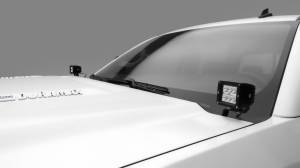 ZROADZ - Z361221 | ZROADZ Hood Hinge LED Bracket to mount (2) 3 Inch LED Pod Lights (2015-2019 Silverado 2500 HD, 3500 HD) - Image 5