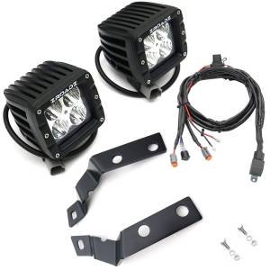 ZROADZ - Z362051-KIT2 | ZROADZ Hood Hinge LED Kit with (2) 3 Inch LED Pod Lights (2007-2013 Silverado, Sierra 1500) - Image 2