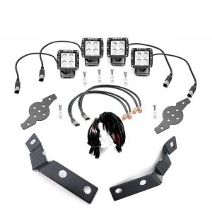 ZROADZ - Z362051-KIT4 | ZROADZ Hood Hinge LED Kit with (4) 3 Inch LED Pod Lights (2007-2013 Silverado, Sierra 1500) - Image 2