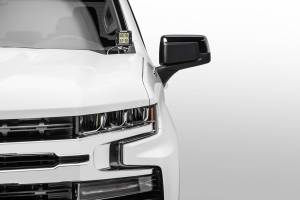 ZROADZ - Z362181 | ZROADZ Hood Hinge LED Bracket to mount (2) 3 Inch LED Pod Lights (2019-2022 Silverado 1500) - Image 6