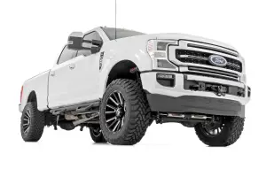 Rough Country - 50258 | Rough Country 3 Inch Coilover Conversion Lift Kit For Ford F-250 Super Duty | 2017-2022 | Gas, Front Vertex Coilovers, Rear V2 Shocks - Image 2