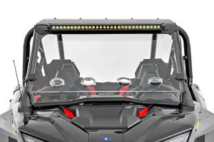 Rough Country - 93160 | Rough Country Front Facing 30 Inch LED Light Kit For Polaris RZR Turbo R | 2022-2023 | Black Series - Image 5