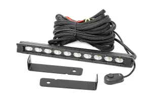 Rough Country - 93163 | Rough Country 10 Inch LED Light Kit Under Bed Mount For Polaris RZR XP 1000 / RZR XP 4 1000 | 2015-2023 - Image 1