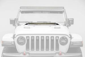 ZROADZ - Z364931 | ZROADZ Hood Cowl LED Bracket to mount 30 Inch Singe Row Slim LED Light Bar (2018-2023 Wrangler JL | 2020-2023 Gladiator JL) - Image 2