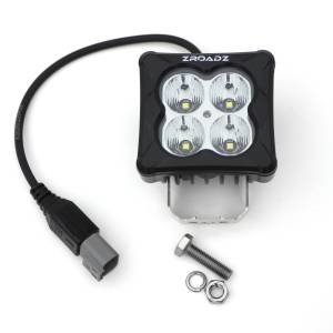 ZROADZ - Z365401-KIT2 | ZROADZ Mirror/Ditch Light LED KIT, Includes (2) 3 inch ZROADZ White LED Pod Lights (2021-2023 Bronco) - Image 4