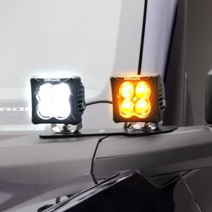 ZROADZ - Z365401-KIT4AW | ZROADZ Mirror/Ditch Light LED KIT, Includes (2) 3 inch ZROADZ White and (2) Amber LED Pod Lights (2021-2023 Bronco) - Image 12