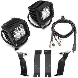 ZROADZ - Z365461-KIT2 | ZROADZ Hood Hinge LED Kit with (2) 3 Inch LED Pod Lights (2011-2016 F250, F350 Super Duty) - Image 2