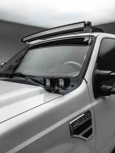 ZROADZ - Z365462 | ZROADZ Hood Hinge LED Bracket to mount (4) 3 Inch LED Pod Lights (2011-2016 F250, F350 Super Duty) - Image 2