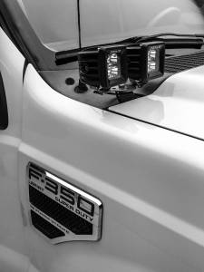 ZROADZ - Z365462 | ZROADZ Hood Hinge LED Bracket to mount (4) 3 Inch LED Pod Lights (2011-2016 F250, F350 Super Duty) - Image 3