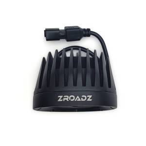 ZROADZ - Z365501-KIT2 | ZROADZ Mirror/Ditch Light Bracket KIT, includes (2) 4-Inch White LED Lights & Universal Harness (2021-2023 Bronco) - Image 5