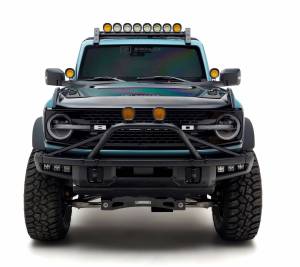 ZROADZ - Z365501-KIT2A | ZROADZ Mirror/Ditch Light Bracket KIT, Includes (2) 4-Inch Amber LED Lights & Universal Harness (2021-2023 Bronco) - Image 3