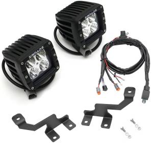 ZROADZ - Z365601-KIT2 | ZROADZ Hood Hinge LED Kit with (2) 3 Inch LED Pod Lights (2004-2014 F150 Pickup) - Image 2