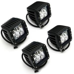 ZROADZ - Z365601-KIT4 | ZROADZ Hood Hinge LED Kit with (4) 3 Inch LED Pod Lights (2004-2014 F150 Pickup) - Image 4