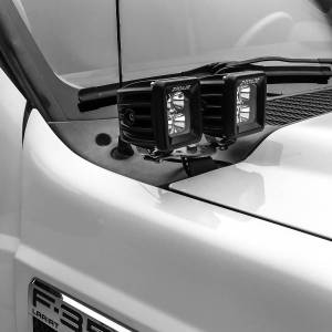 ZROADZ - Z365631-KIT4 | ZROADZ Hood Hinge LED Kit with (4) 3 Inch LED Pod Lights (2008-2010 F250, F350 Super Duty) - Image 13