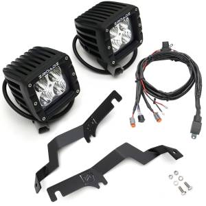 ZROADZ - Z365731-KIT2 | ZROADZ Hood Hinge LED Kit with (2) 3 Inch LED Pod Lights (2015-2017 F150) - Image 2