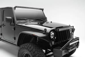 ZROADZ - Z374711-KIT | ZROADZ Roof LED Kit with (1) 50 Inch LED Straight Single Row Slim Light Bar (2007-2018 Wrangler JK) - Image 2