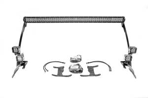 ZROADZ - Z374831-KIT4 | ZROADZ Front Roof LED Kit with (1) 50 Inch LED Straight Double Row Light Bar and (4) 3 Inch LED Pod Lights (2018-2023 Wrangler JL | 2020-2023 Gladiator JT) - Image 2