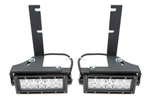 ZROADZ - Z381221-KIT | ZROADZ Rear Bumper LED Kit with (2) 6 Inch LED Straight Double Row Light Bars (2015-2019 Silverado, Sierra 2500 HD, 3500 HD | Non Diesel) - Image 2