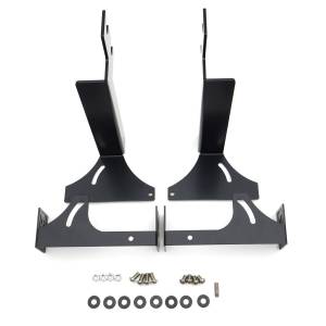 ZROADZ - Z381221 | ZROADZ Rear Bumper LED Bracket to mount (2) 6 Inch Straight Light Bar (2015-2019 Silverado, Sierra 2500 HD, 3500 HD | Non Diesel) - Image 2