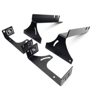 ZROADZ - Z382051 | ZROADZ Rear Bumper LED Bracket to mount (2) 6 Inch Straight Light Bar (2007-2013 Silverado, Sierra 1500) - Image 3