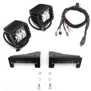 ZROADZ - Z384812-KIT | ZROADZ Tail Light Top LED Kit with (2) 3 Inch LED Pod Lights (2007-2018 Wrangler JK) - Image 2