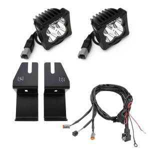 ZROADZ - Z385401-KIT | ZROADZ Rear Bumper LED KIT, Includes (2) 3 inch ZROADZ White LED Pod Lights (2021-2023 Bronco) - Image 2