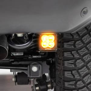 ZROADZ - Z385401-KITA | ZROADZ Rear Bumper LED KIT, Includes (2) 3 inch ZROADZ Amber LED Pod Lights (2021-2023 Bronco) - Image 9