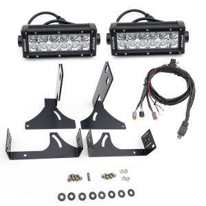 ZROADZ - Z385461-KIT | ZROADZ Rear Bumper LED Kit with (2) 6 Inch LED Straight Double Row Light Bars (2008-2016 F250, F350 Super Duty) - Image 2