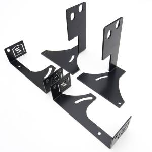 ZROADZ - Z385461 | ZROADZ Rear Bumper LED Bracket to mount (2) 6 Inch Straight Light Bar (2008-2016 F250, F350 Super Duty) - Image 3