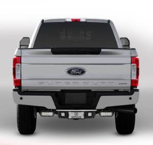 ZROADZ - Z385471-KIT | ZROADZ Rear Bumper LED Kit with (2) 6 Inch LED Straight Double Row Light Bars (2017-2022 F250, F350 Super Duty) - Image 14