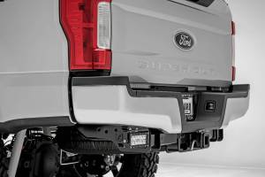 ZROADZ - Z385471 | ZROADZ Rear Bumper LED Bracket to mount (2) 6 Inch Straight Light Bar (2017-2022 F250, F350 Super Duty) - Image 5